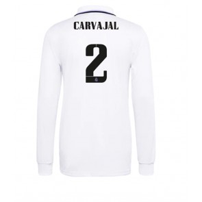 Real Madrid Daniel Carvajal #2 Hemmatröja 2022-23 Långärmad